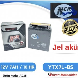 NCR 12 VOLT 7 AMPER DİK AKÜ