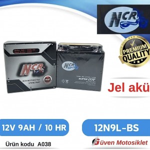 NCR 12 VOLT 9 AMPER DİK AKÜ