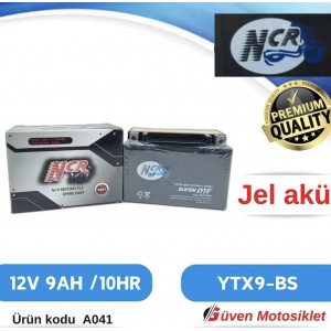 NCR 12 VOLT 9 AMPER YATIK AKÜ