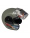 WOGEN YARIM YAZLIK KASK NARDO GRİ KARBON DESENLİ