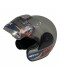 WOGEN YARIM YAZLIK KASK NARDO GRİ KARBON DESENLİ