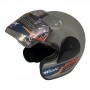 WOGEN YARIM YAZLIK KASK NARDO GRİ KARBON DESENLİ