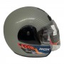 WOGEN YARIM YAZLIK KASK NARDO GRİ KARBON DESENLİ